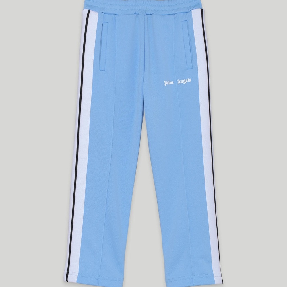 Palm angels light blue track pants